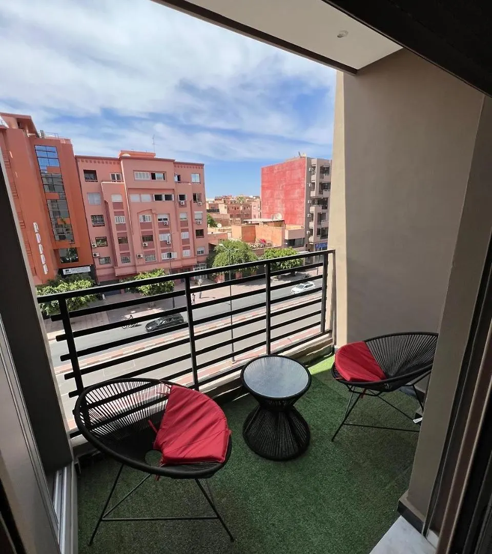 Superbe Appartement T2 Plein Centre De Marrakech マラケシュ 0*,  モロッコ